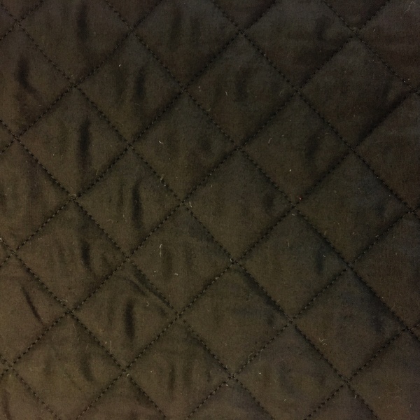 Quilted Polycotton BLACK